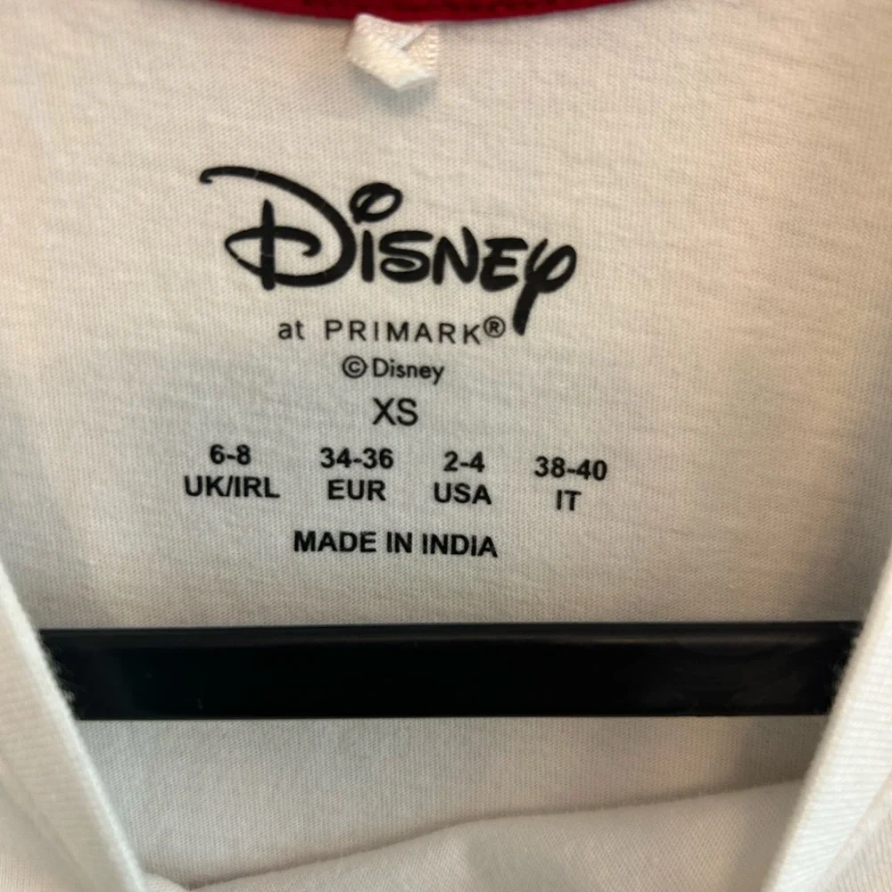 Disney for Primark Winter Wonderland Christmas long sleeved t shirt size XS
